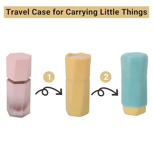 8 Pack Silicone Bottle Covers, Travel Essentials for Women Men, Travel Size Toiletries, Cruise Ship Essentials, Accessories Luggage, Travel Must Haves, Elastic Sleeves for Leak Proofing - Image 6