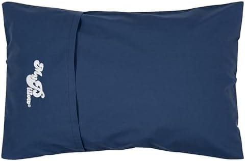 MyPillow Multi-Use Travel Pillow Compact Pillow for On-The-Go Comfort and Sleeping, Portable, Compact, Washable Pillow for Adult and Kids Neck Support [Midnight Blue]