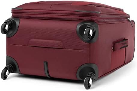 Travelpro Maxlite 5 Softside Expandable Checked Luggage with 4 Spinner Wheels, Lightweight Suitcase, Men and Women, Burgundy, Checked Medium 25-Inch - Image 6