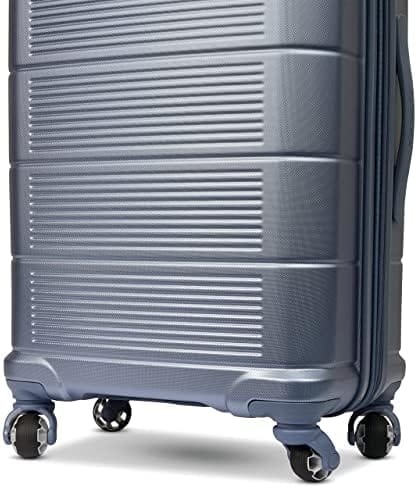 American Tourister Stratum 2.0 Expandable Hardside Luggage with Spinner Wheels, 28" SPINNER, Slate Blue - Image 5