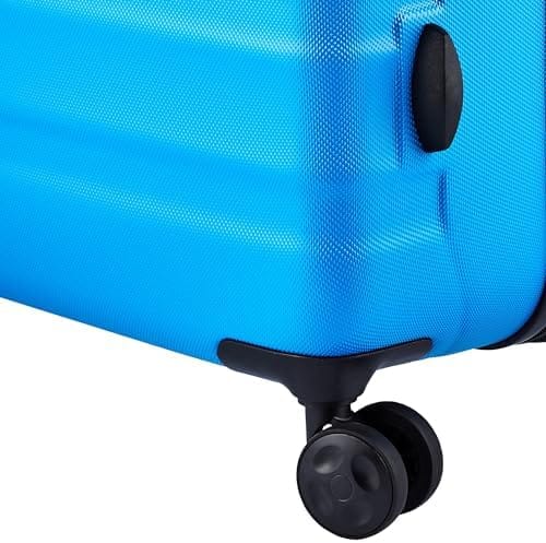 Amazon Basics 30-Inch Hardside Checked Luggage, Hardshell Suitcase With Wheels, Expandable For Up to 15% More Space, With Scratch-Resistant Surface, Four Multi-directional Wheels, Light Blue - Image 4